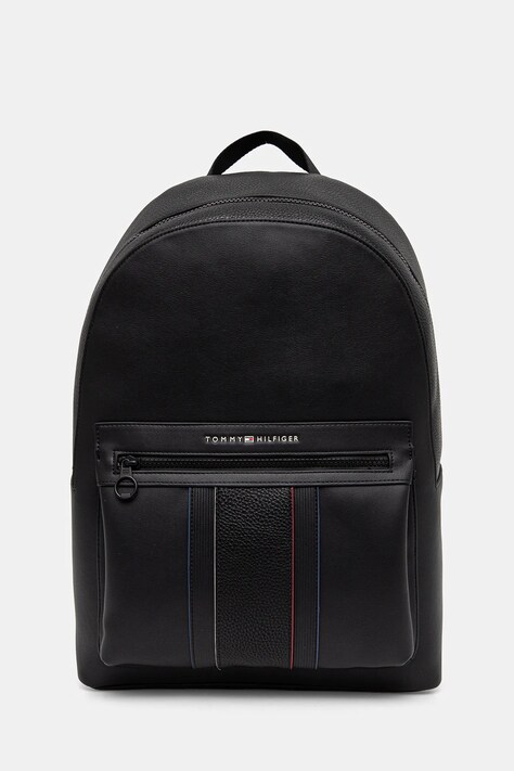 Tommy Hilfiger hátizsák fekete, férfi, nagy, sima, AM0AM13069