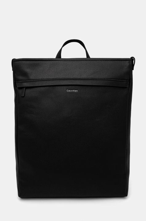 Calvin Klein rucsac bărbați, culoarea negru, mare, uni, K50K512721