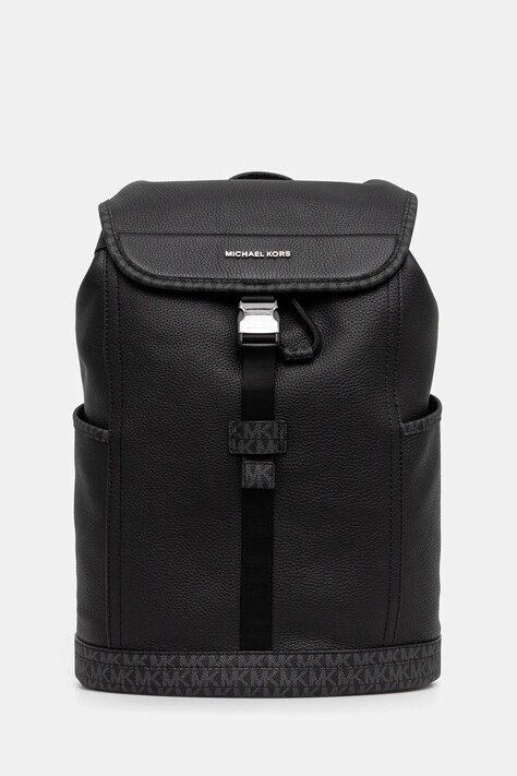 Usnjen nahrbtnik Michael Kors moški, črna barva, 33R5LHDB8L