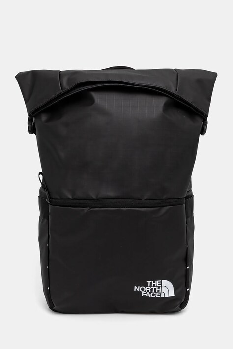 The North Face rucsac Base Camp Voyager Rolltop barbati, culoarea negru, mare, neted, NF0A81DO53R1