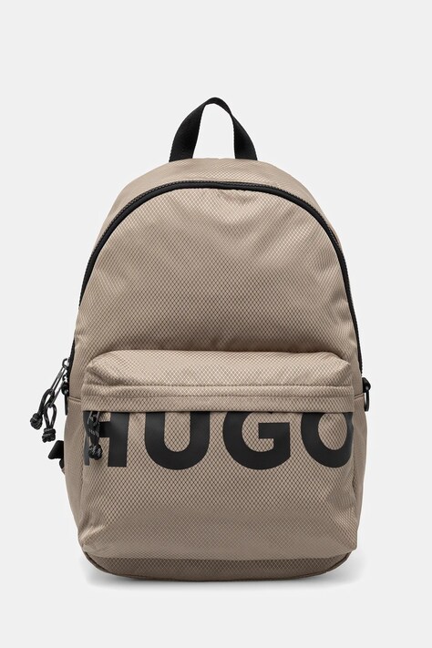 HUGO rucsac bărbați, culoarea verde, mare, cu imprimeu, 50541899