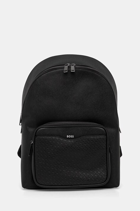 BOSS plecak męski kolor czarny duży gładki 50542233