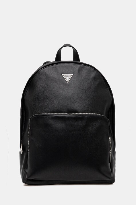Guess rucsac MILANO barbati, culoarea negru, mare, neted, HMMISA P5219