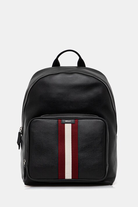 Bally plecak męski kolor czarny duży gładki MAK03U