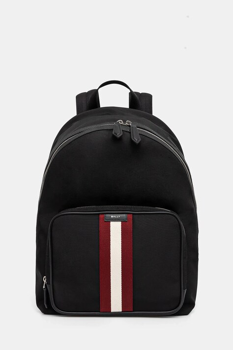 Bally rucsac barbati, culoarea negru, mare, neted, MAK03U