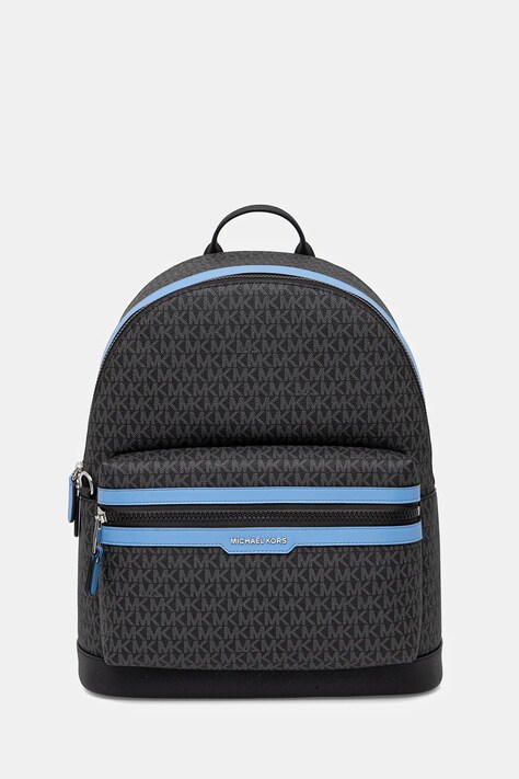 Michael Kors rucsac bărbați, culoarea gri, mare, cu imprimeu, 33S5SHDB2B