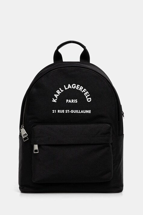 Karl Lagerfeld rucsac K/RSG culoarea negru, mare, cu imprimeu, A1M30099