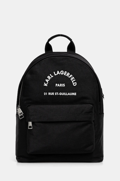 Рюкзак Karl Lagerfeld K/RSG цвет чёрный большой с аппликацией A1M30099