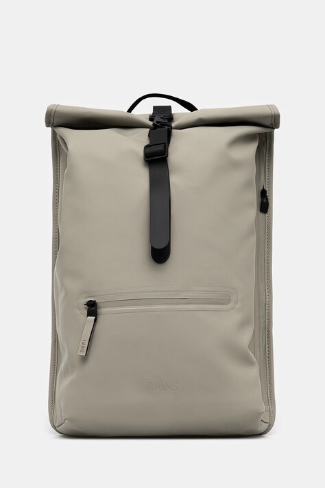 Batoh Rains Rolltop Rucksack W3 zelená barva, velký, 13320