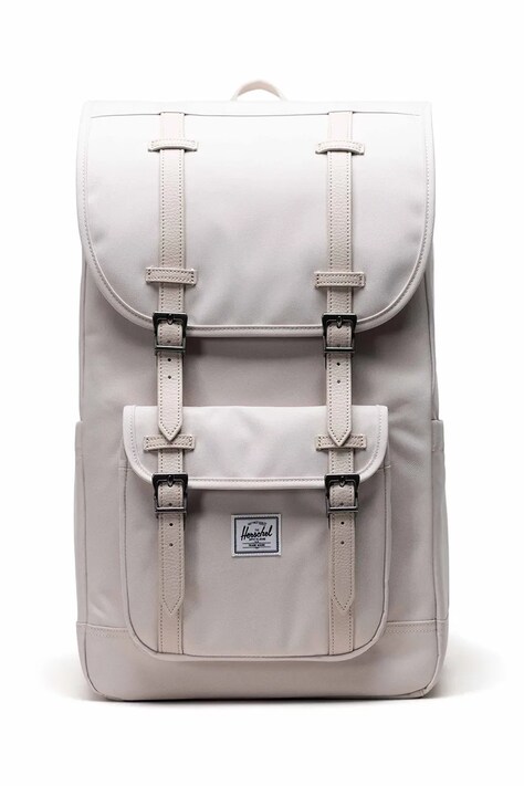 Herschel rucsac Little America™ culoarea alb, mare, uni, 11390-05456-OS