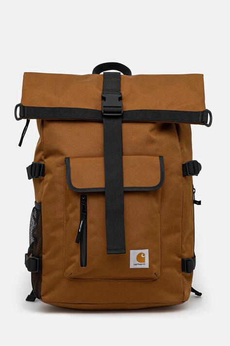 Batoh Carhartt WIP Philis Backpack hnědá barva, velký, hladký, I031575.HZXX