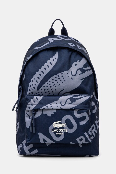 Lacoste rucsac culoarea albastru marin, mare, modelator, NU4969NZ