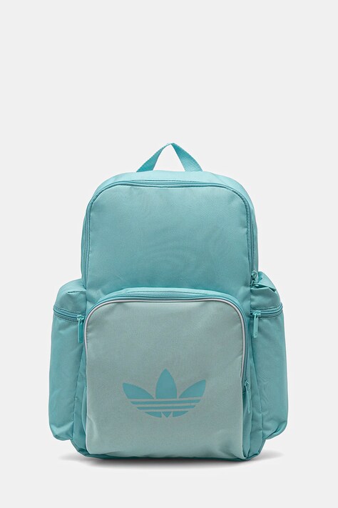 Batoh adidas Originals Adicolor tyrkysová barva, velký, s potiskem, JD5526