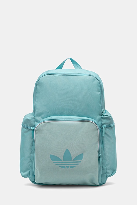 adidas Originals rucsac Adicolor culoarea turcoaz, mare, cu imprimeu, JD5526