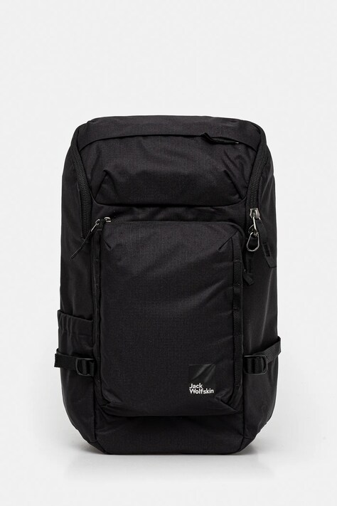 Batoh Jack Wolfskin Lyall černá barva, velký, hladký, A64016