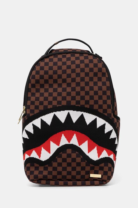 Sprayground rucsac culoarea maro, mare, modelator, 910B6778NSZ