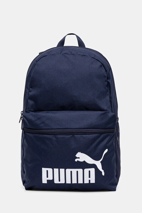 Puma rucsac culoarea bleumarin, mare, cu imprimeu, 91164