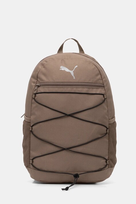 Puma rucsac culoarea maro, mare, cu imprimeu, 91181