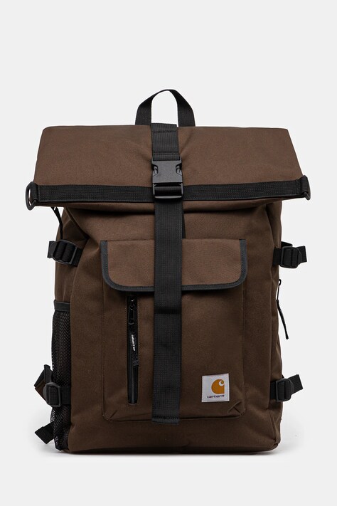Carhartt WIP backpack Philis Backpack brown color smooth I031575.2LSXX