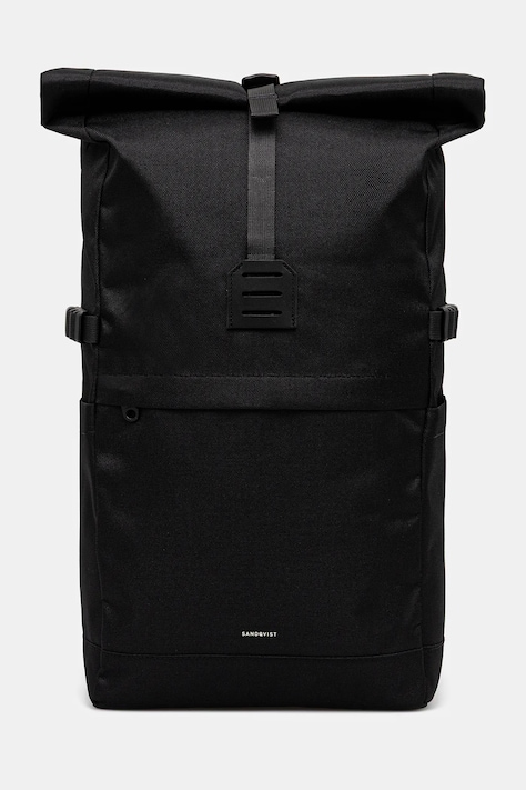 Batoh Sandqvist Icon Rolltop M černá barva, velký, 251404995
