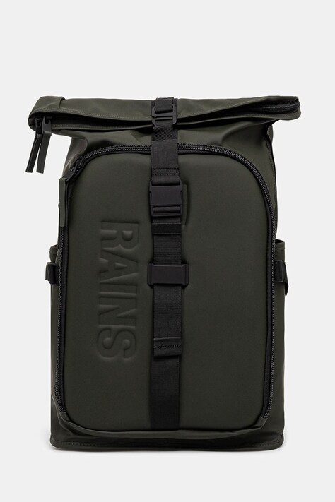 Rains backpack Texel Moulded Backpack W3 green color smooth 13430.03
