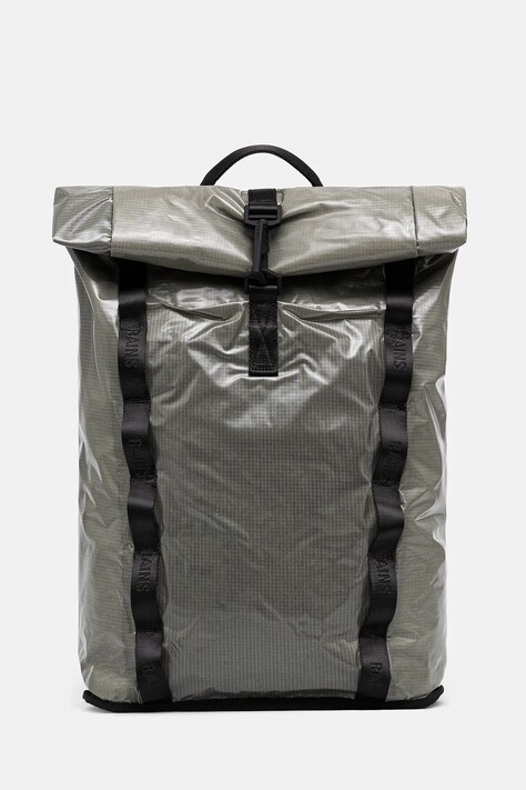Rains rucsac Sibu Rolltop Rucksack W3 culoarea verde, mare, uni, 14770.108