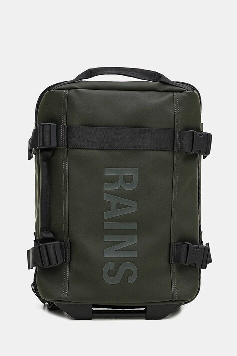 Rains suitcase Texel Cabin Bag Mini W3 green color 14790.03