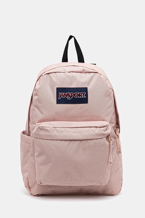 Batoh Jansport SuperBreak Plus růžová barva, velký, hladký, EK0A5BAON591