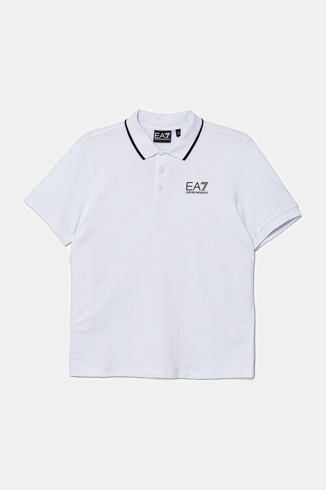 EA7 Emporio Armani polo bambino colore bianco 7B000023 AF12901