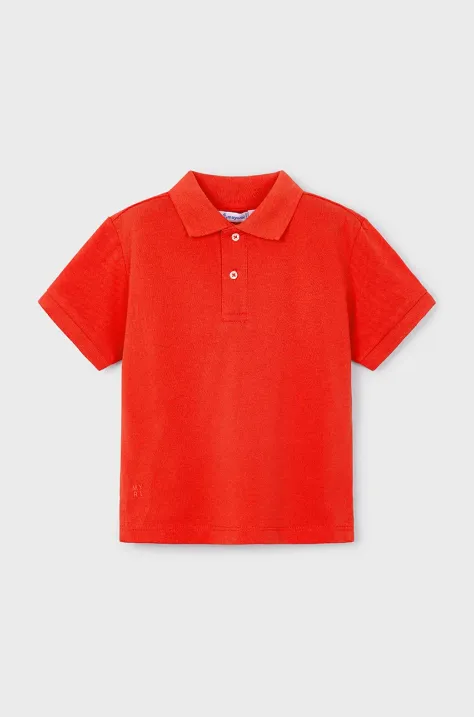 Mayoral polo in lana bambino/a colore rosso 150