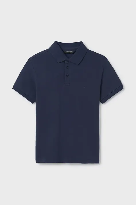 Mayoral polo in lana bambino/a colore blu navy 890