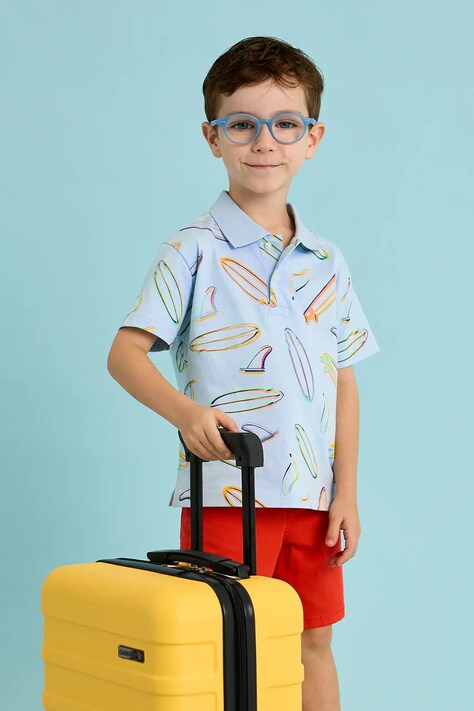 Mayoral tricouri polo din bumbac pentru copii modelator, 3110