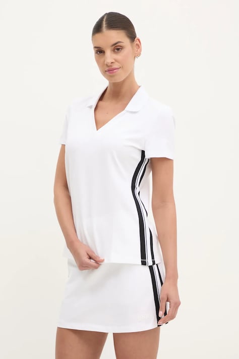 Polo tričko Dkny bílá barva, DP5T1212