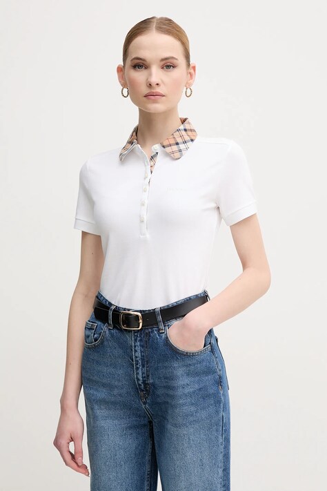 Поло Barbour Malvern женское цвет белый LML0633WH33