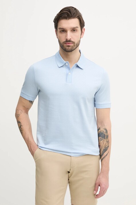 BOSS polo de bumbac barbati, modelator, 50532246