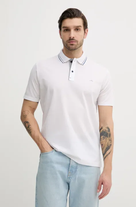 Paul&Shark polo in cotone uomo colore bianco 25411302