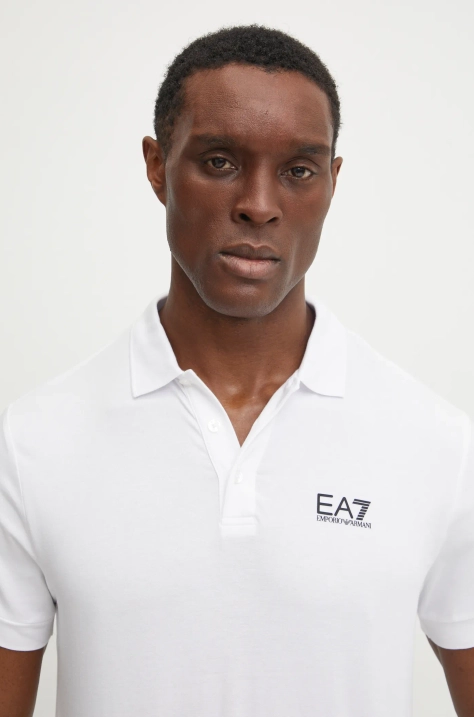 EA7 Emporio Armani polo uomo colore bianco PJVQZ.8NPF14