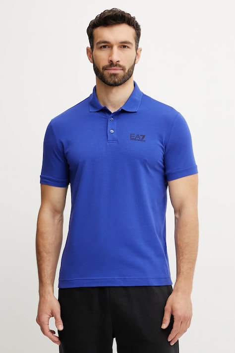 Поло EA7 Emporio Armani чоловіче з принтом PJVQZ.8NPF14