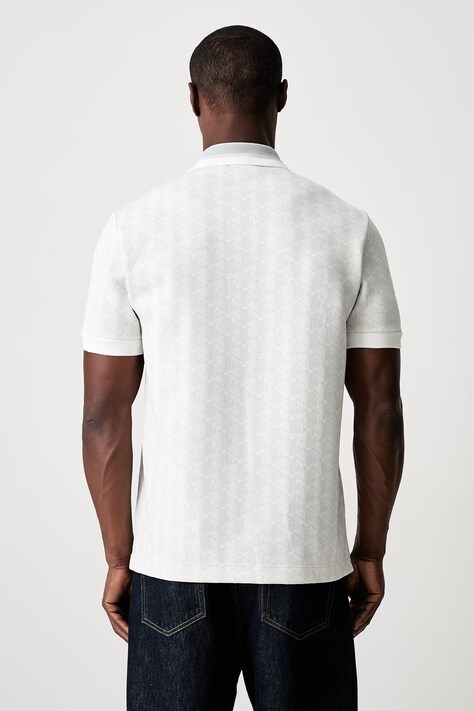 Lacoste polo męskie szare DH1417