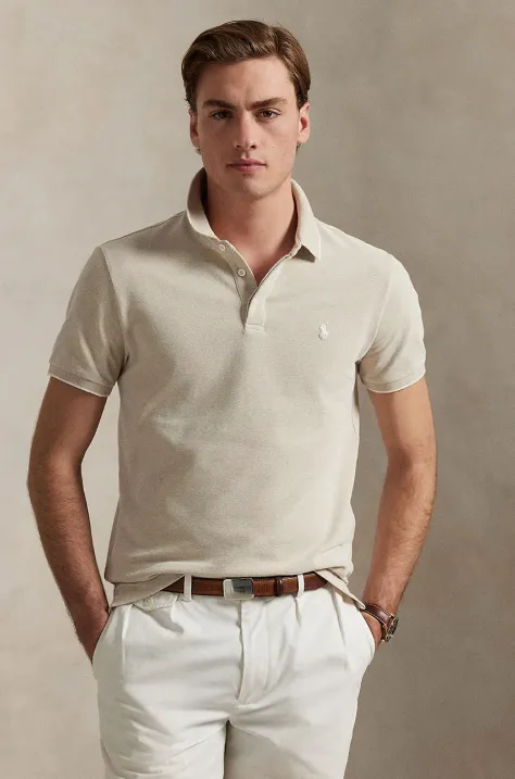 Polo Ralph Lauren polo in cotone colore beige 710963494