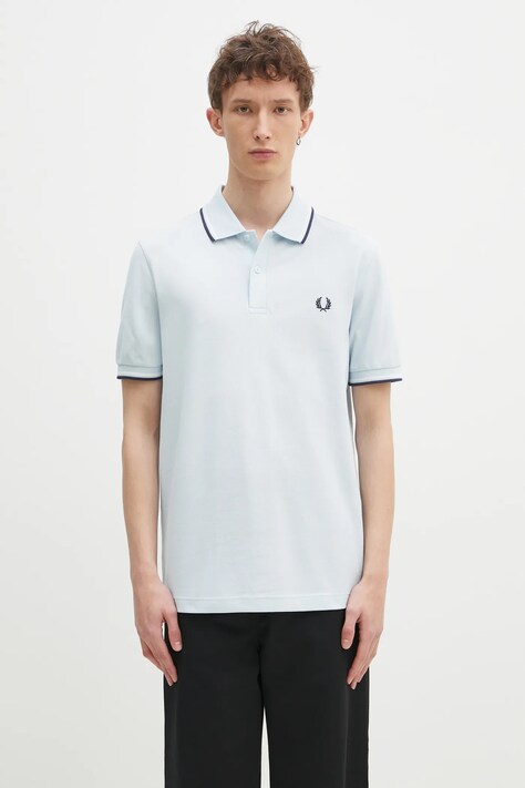Bavlnené polo tričko Fred Perry s nášivkou, M3600.Y25