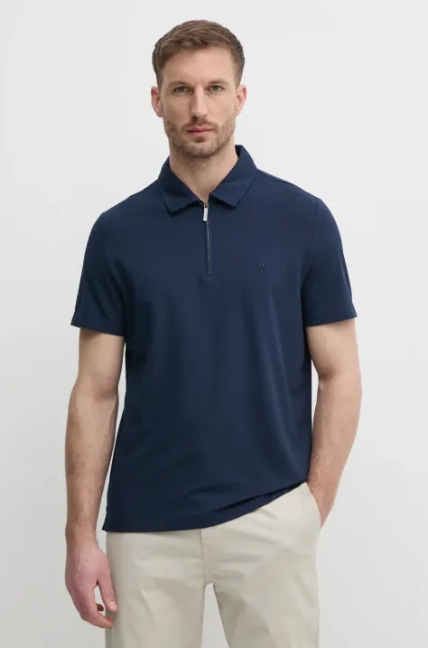 Michael Kors polo uomo colore blu navy CS552HOHFK