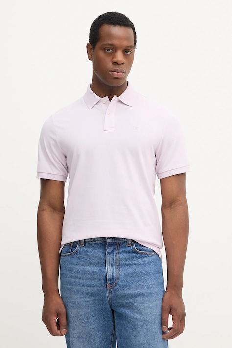 Hackett London polo de bumbac uni, HM563426