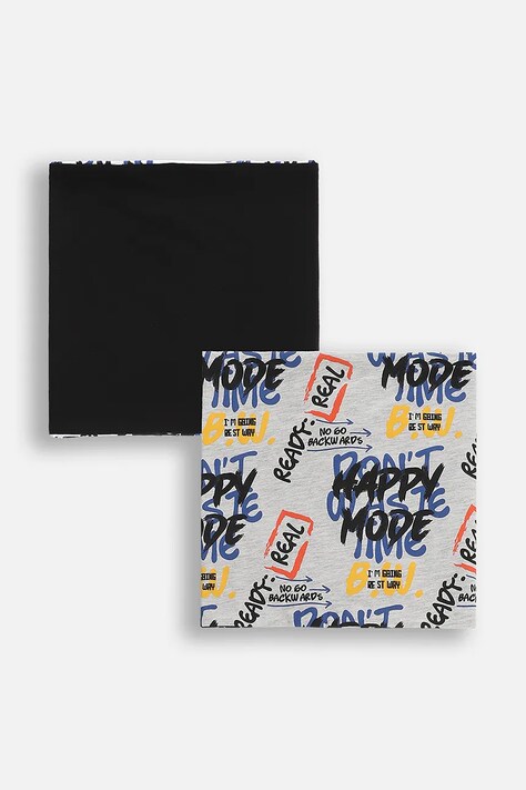 Кръгъл шал Coccodrillo в черно ACCESSORIES SPRING BOY