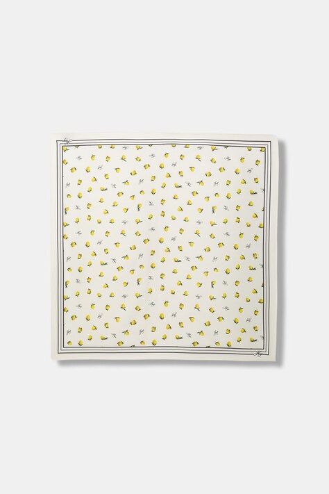 HUGO apaszka Auraize biała 50535470