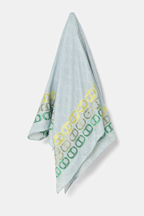 Σάλι Twinset χρώμα: μπλε, 251TA4230