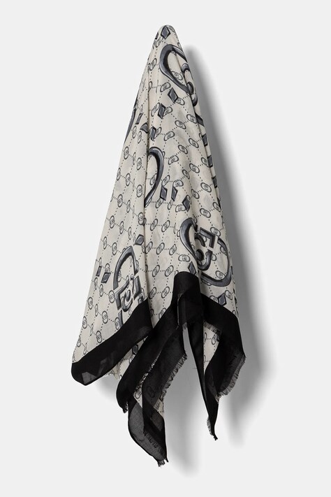 Шарф Liu Jo женский цвет чёрный узорный 2A5029 T0300