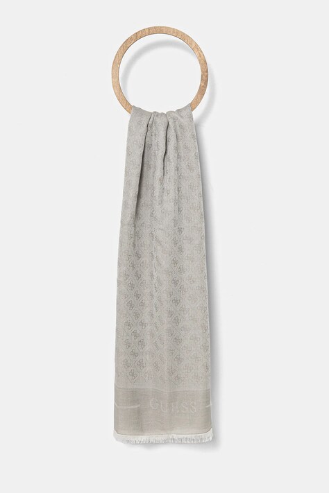 Guess sál ZAMIRA szürke, női, mintás, AW5277 MOD03