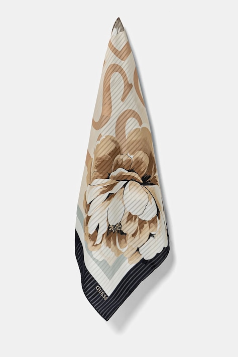 Guess sál sötétkék, női, mintás, AW5310 SIL03