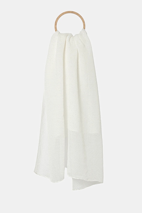 Morgan sál 5DOLA fehér, női, sima, 5DOLA